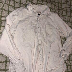 Men's White Button-Up Jacket